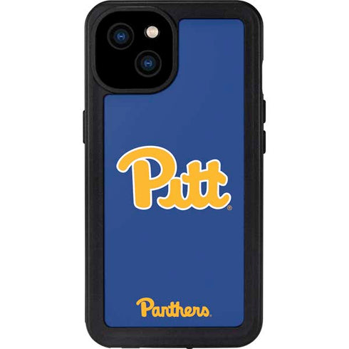 University of Pittsburgh Pitt Panthers iPhone 15 Plus Waterproof Case